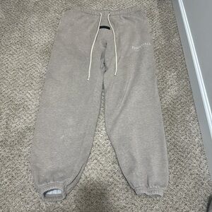 Fear of God Essentials Light Gray Joggers